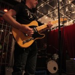 Vern Beamish playing guitar at Lana Lous in Vancouver