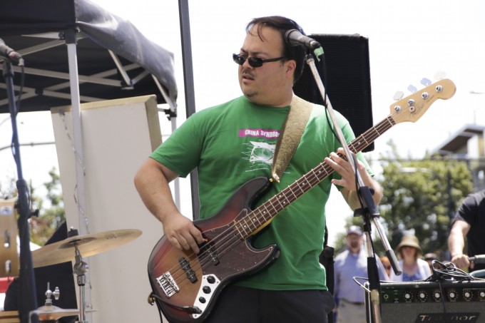 Mike @ Main St Car Free Day, June 21/15