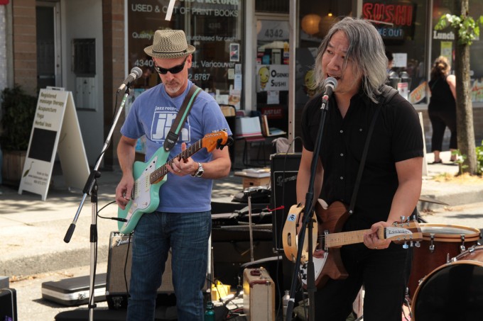 Vern and Tim @ Main St Car Free Day, June 21/15